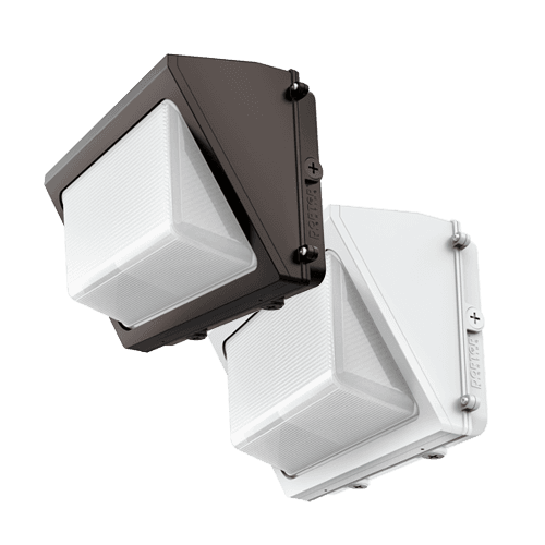 No Cut-Off Wall Pack with CCT and Wattage Selector
