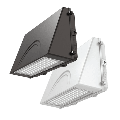Architectural Full Cut-Off Wall Pack with CCT and Wattage Selector