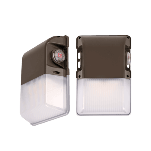 Mini Wall Pack with CCT and Wattage Selector