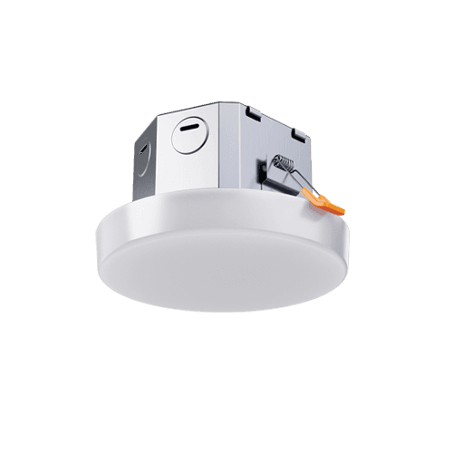 4" Back-Lit 3in1 Surface Mount with CCT Selector