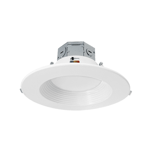 6" Baffle Recessed Downlight with Junction Box