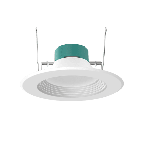 5"/6" Baffle Retrofit Downlight with CCT & wattage selector