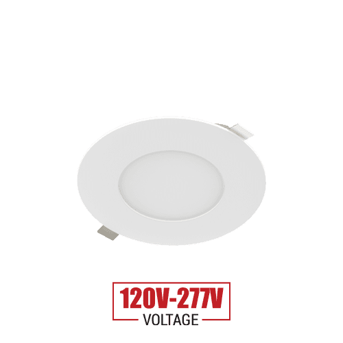 4" Round Slim Downlight (277V)
